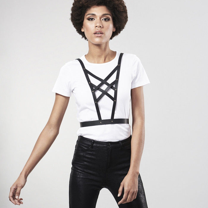 Bijoux Indiscrets Maze Pettorina Incrociata Harness Nero