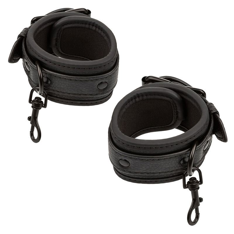 CalExotics Nocturnal Hog Tie set bondage 4 polsini nero
