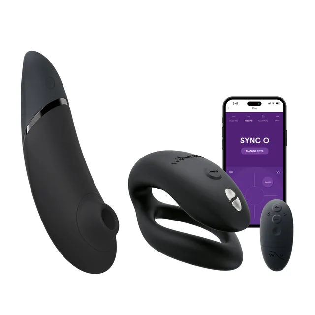 Womanizer Lust & Luxury Kit Coppia Next + Sync O 2 Pezzi