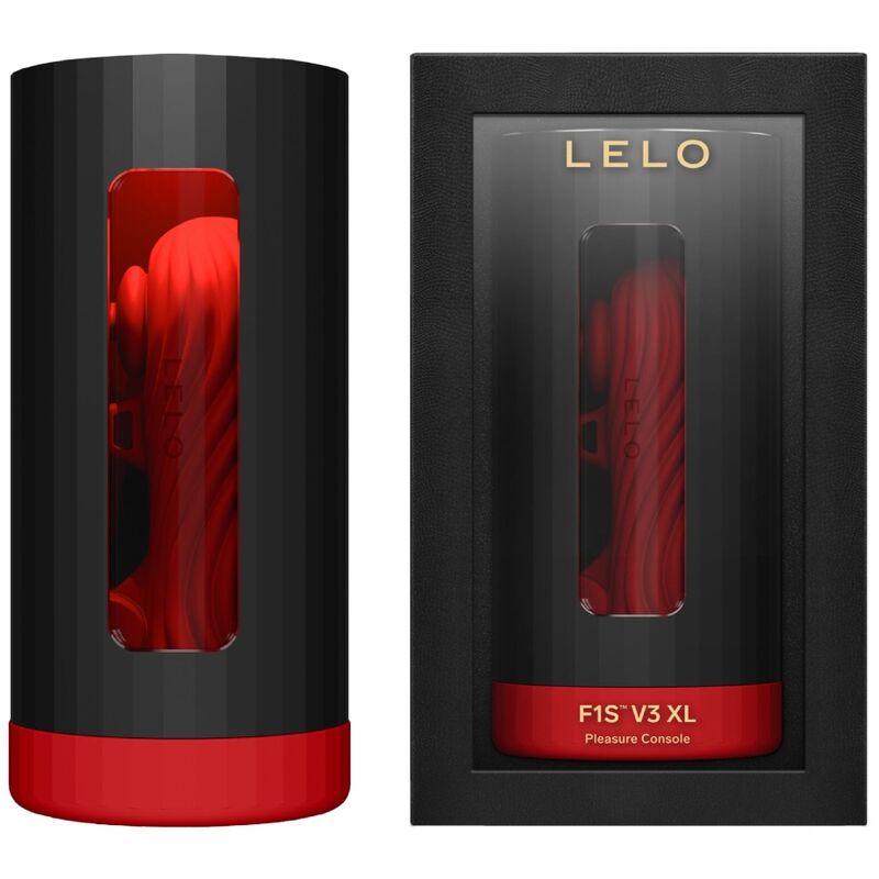 Lelo F1S V3 XL Masturbatore Rosso Interattivo App