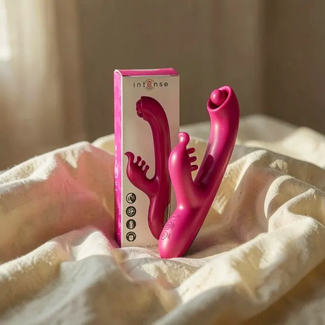 Intense Christina vibratore rotante 3 motori impermeabile