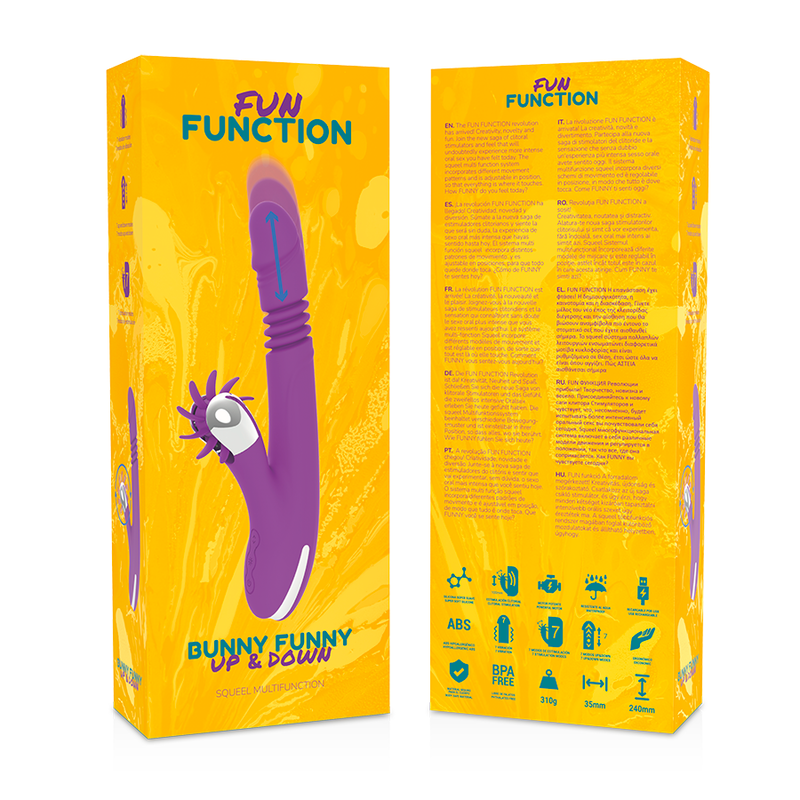 Fun Function Funny Up&Down 2.0 vibratore rabbit su e giù