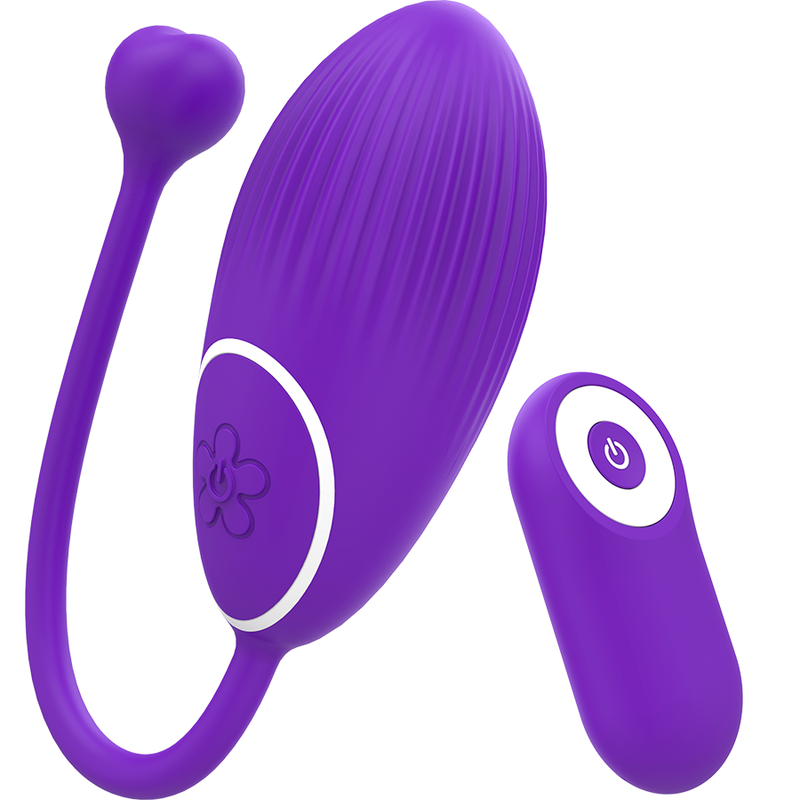 Galatea Otto vibratore coppia telecomando 10 modi lilla