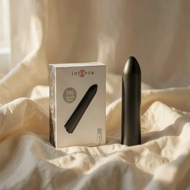Intense Bullet mini vibratore 8,5 cm 10 modalita silenzioso