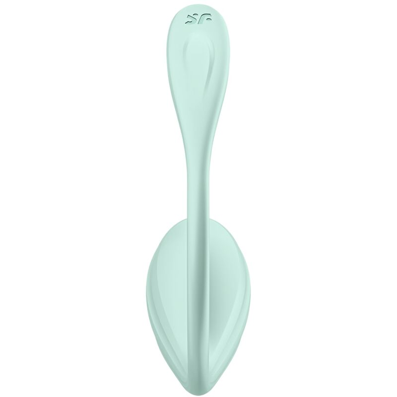 Satisfyer Smooth Petal stimolatore coppia verde acqua app
