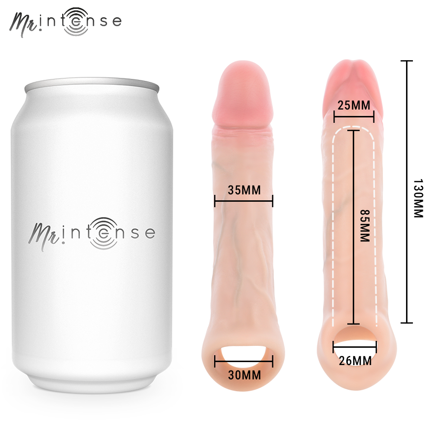 Mr Intense Simon S guaina fallica 13 cm silicone morbido
