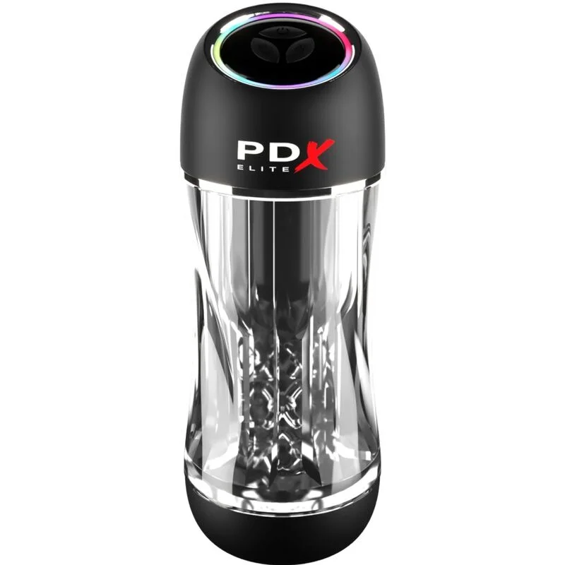 PDX Elite Viewtube Pro masturbatore automatico trasparente