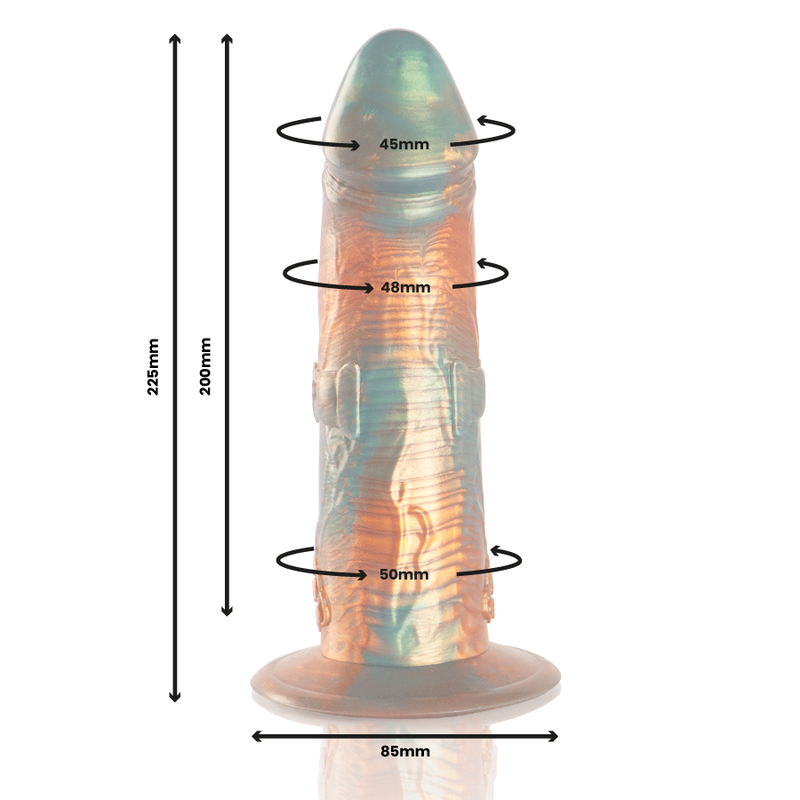 Epic Talos Cybersilicock dildo 225 mm