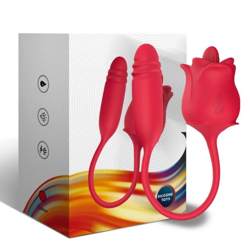 Armony Rosa Trio Stimolatore Clitoride 3 in 1