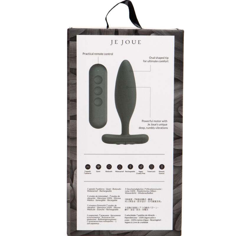 Je Joue Vesta plug anale vibrante silicone