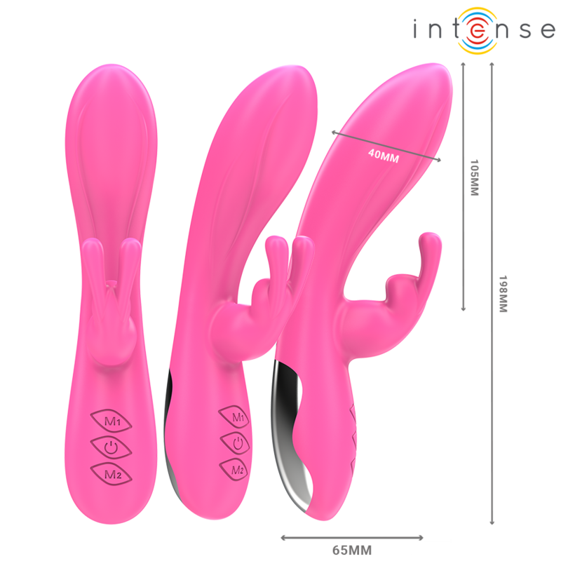 Intense Randall vibratore rabbit rosa 10 modalità