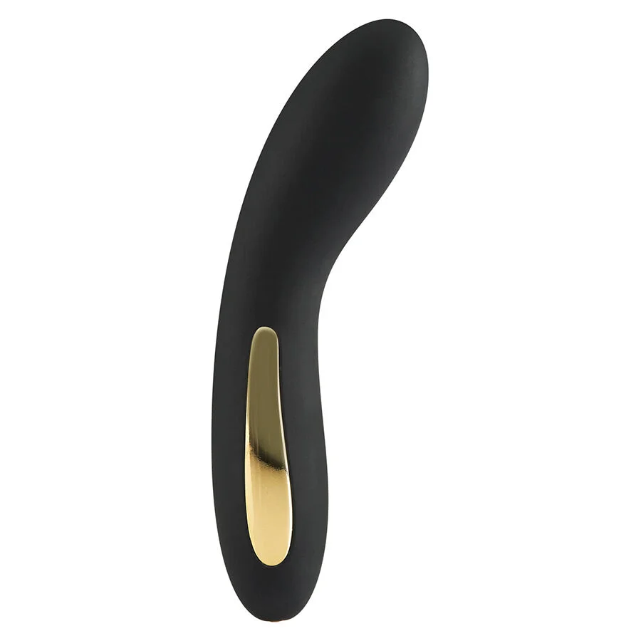 LUZ Luminate Nero vibratore punto G silicone 17 cm