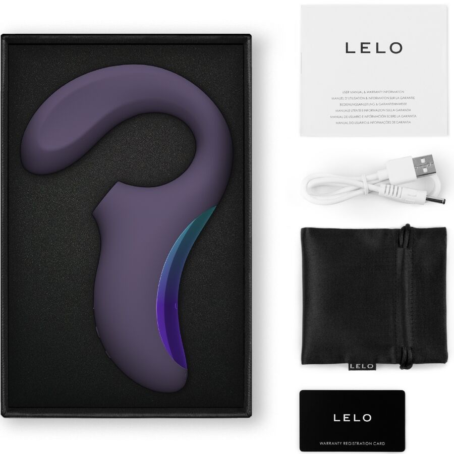 LELO Enigma Wave stimolatore doppia azione viola ricaricabile