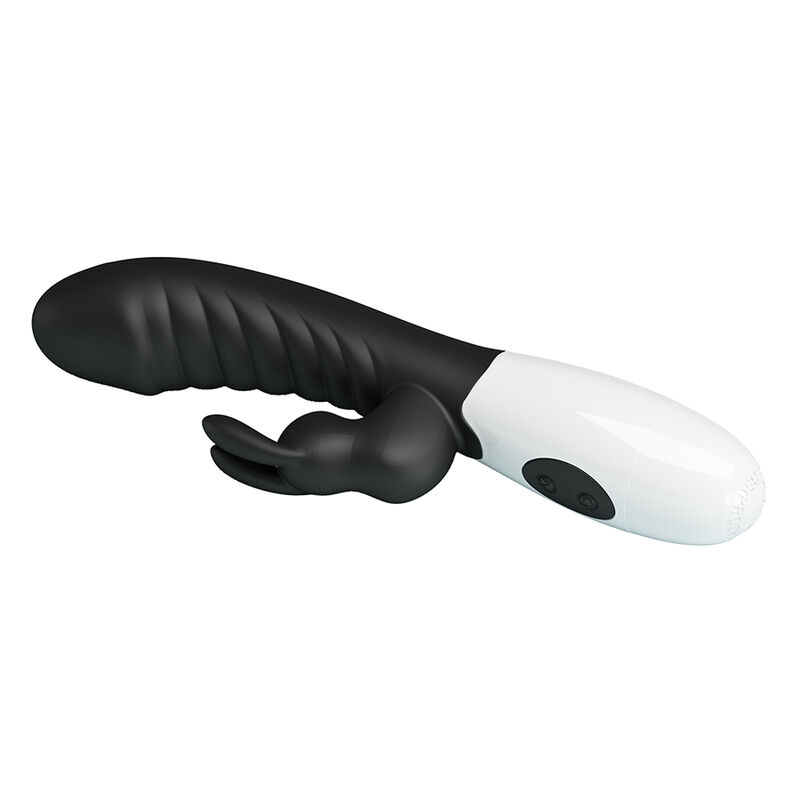 Pretty Love Naughty Bunny vibratore rabbit nero 30 modi silenzioso
