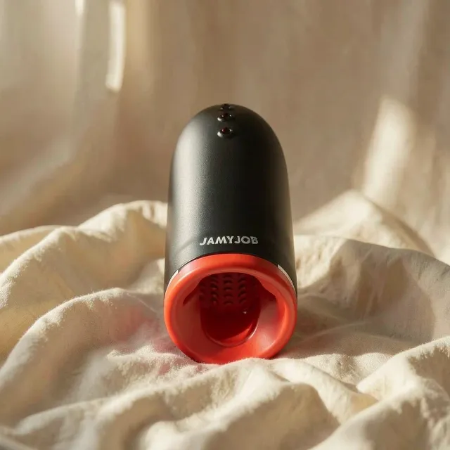 JamyJob Spin-X Masturbatore Riscaldante Rotante Silicone