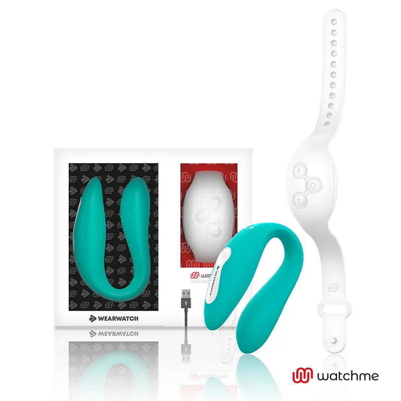 WEARWATCH Dual vibratore coppia acquamarina