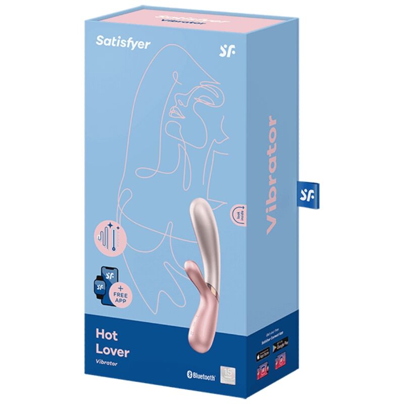 Satisfyer Hot Lover vibratore rabbit riscaldante rosa