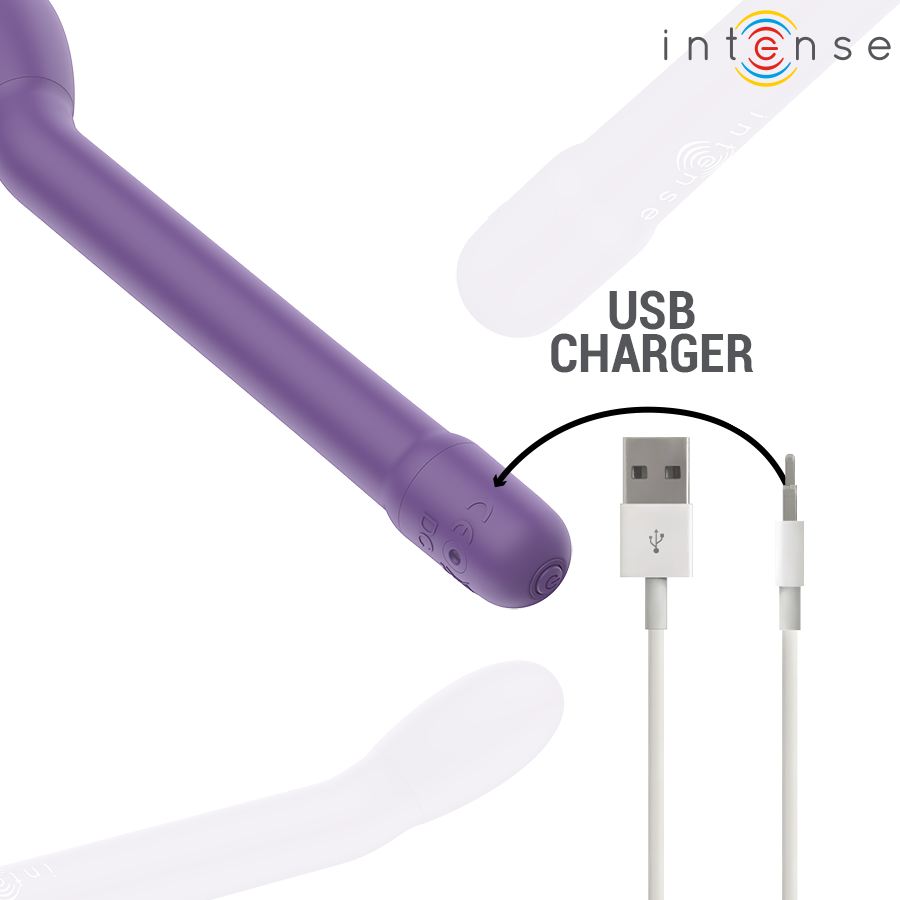 Intense Karlie vibratore punto G viola 19 cm