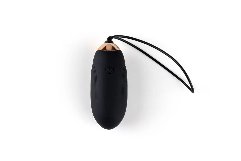 Love Hit by Virgite G3 uovo vibrante con telecomando nero silicone