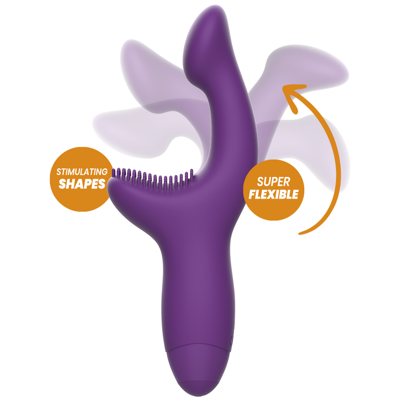 Rewolution RewoKiss vibratore rabbit silicone 10 modi