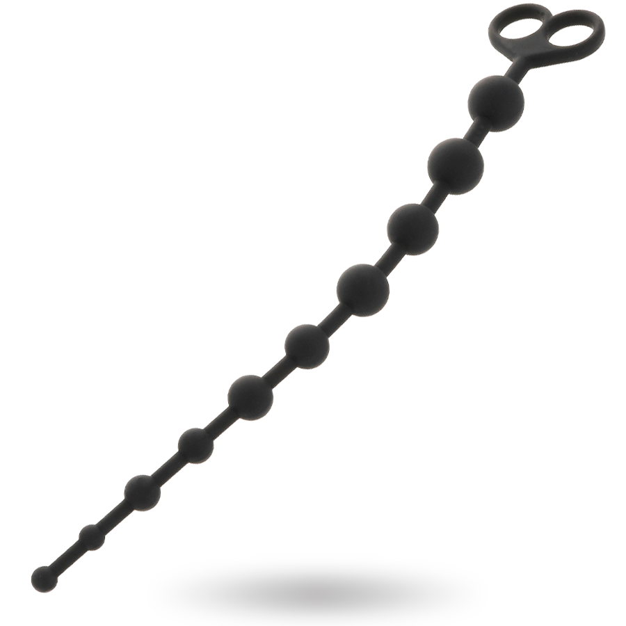 Intense Jaiden Nere palline anali silicone 34 cm