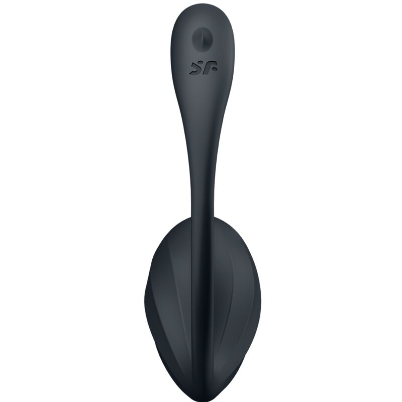 Satisfyer Ribbed Petal vibratore punto G nero flessibile app