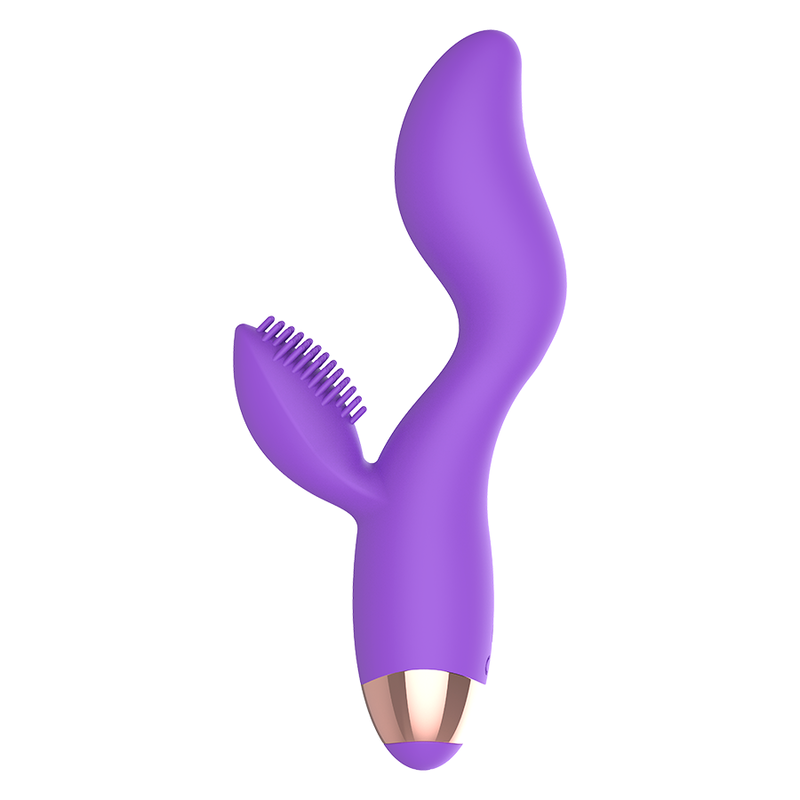 Womanvibe Donna vibratore rabbit 2 motori silicone 10 modi