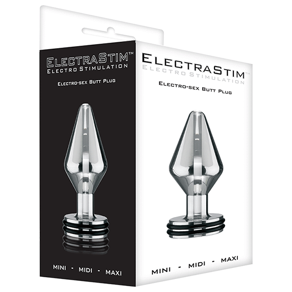 ElectraStim Mini plug anale bipolare in alluminio