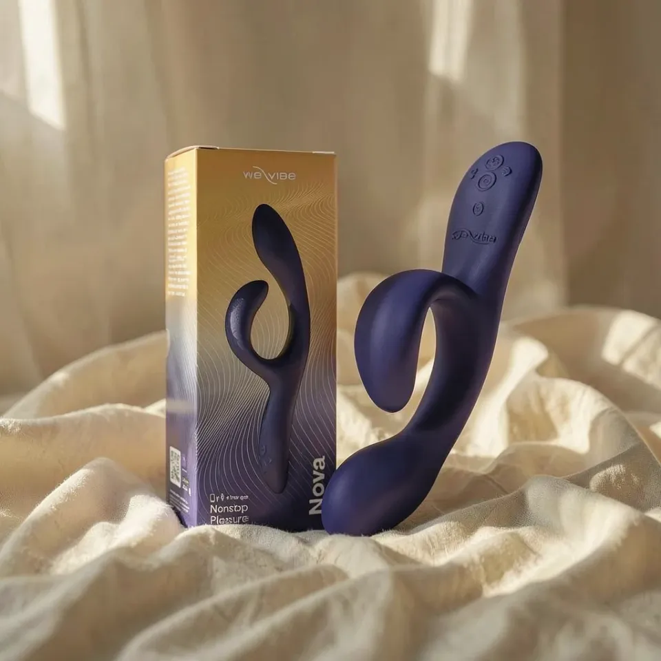 We-Vibe Nova 3 Rabbit vibratore rabbit blu notte