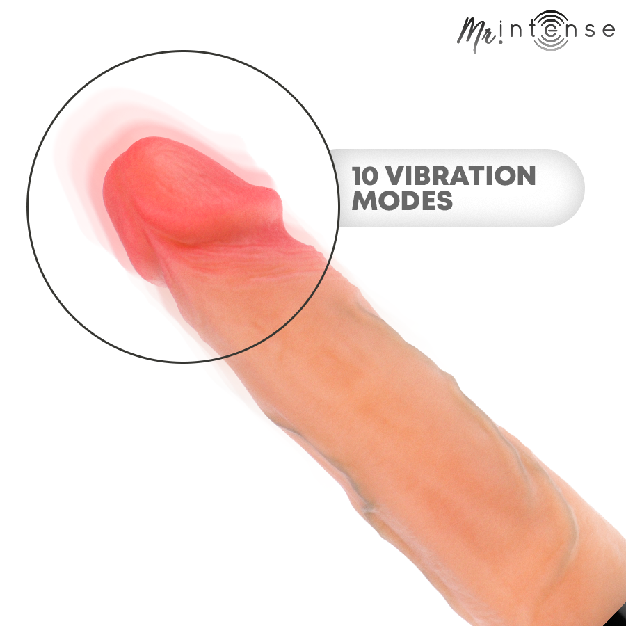 Mr Intense Jean vibratore realistico riscaldante 24 cm