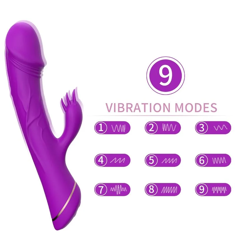 Armony Rabbit vibratore rabbit 2 motori impermeabile