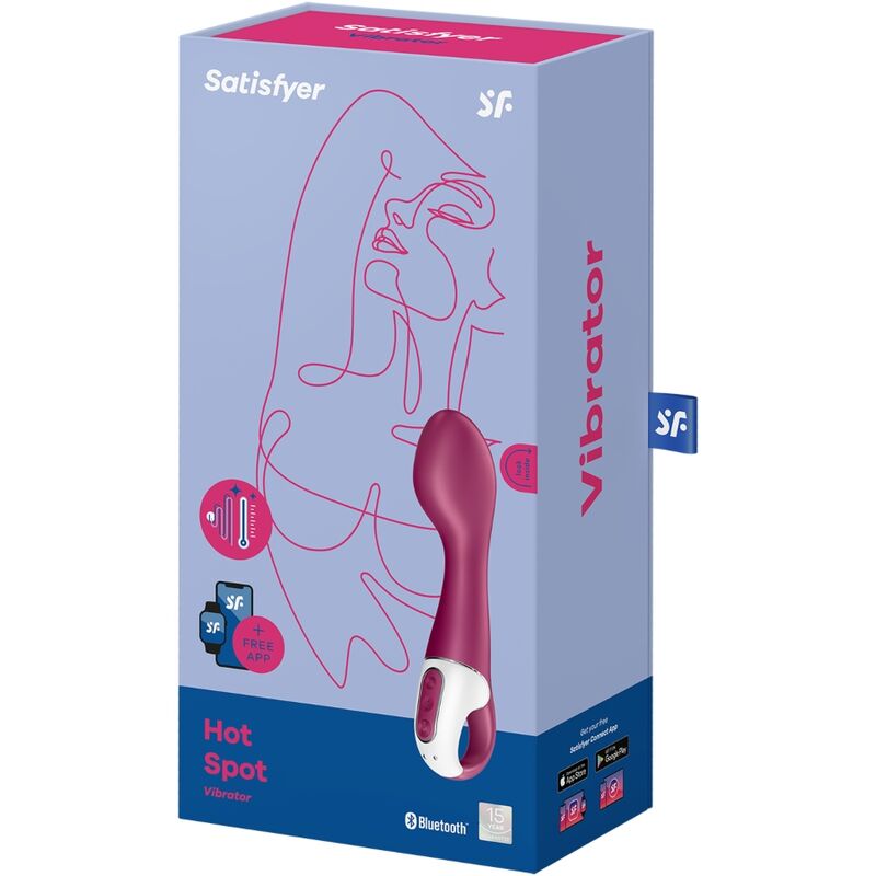 Satisfyer Hot Spot Connect App vibratore punto G riscaldante