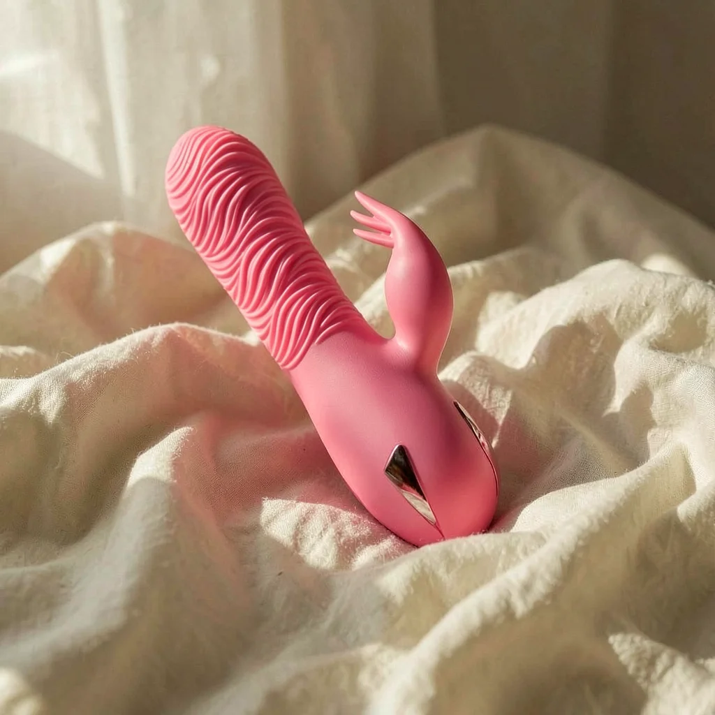 CalExotics Sacramento Sweetie vibratore rabbit rotante rosa