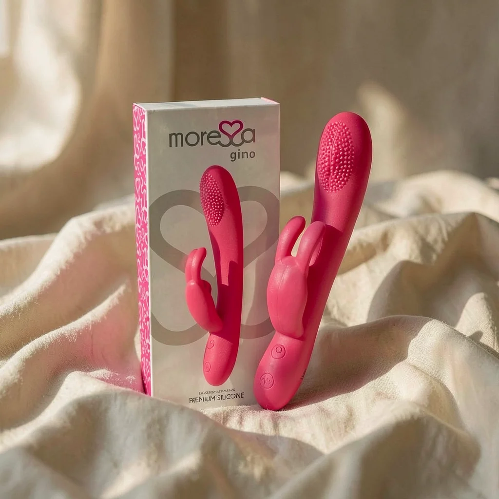 Moressa Gino vibratore punto G silenzioso ricaricabile
