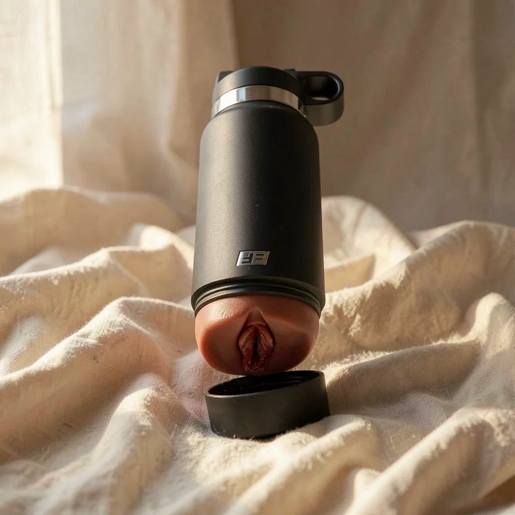 PDX Plus Fuck Flask 2 masturbatore discreto marrone