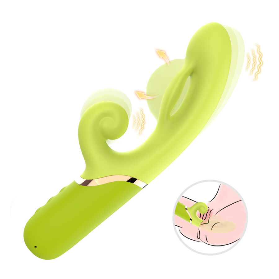ARMONY A-Spot vibratore gonfiabile verde punto A