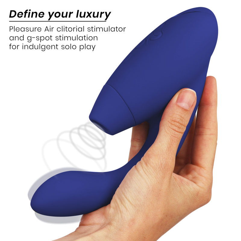 Womanizer Duo 2 stimolatore clitorideo Blu pulsazione aria