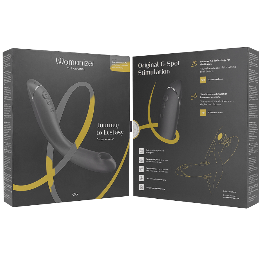 Womanizer OG Ardesia stimolatore clitorideo doppia stimolazione