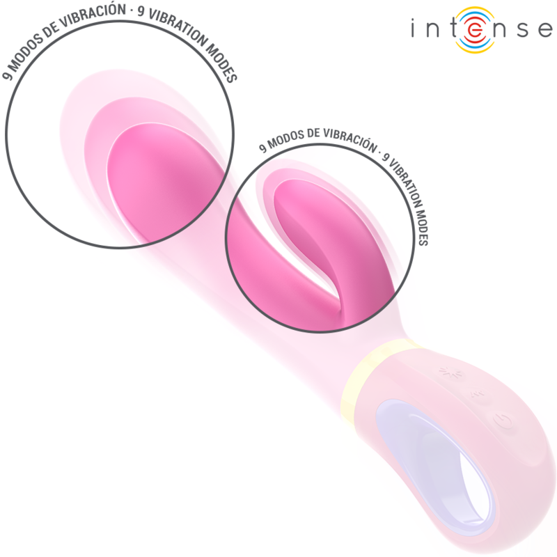 Intense Daphne rabbit vibratore rosa impermeabile