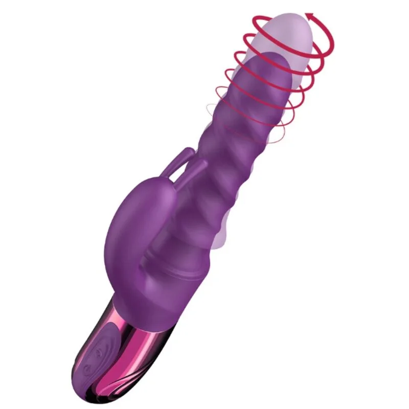 She.E.O Rabbit Swirl vibratore rabbit viola