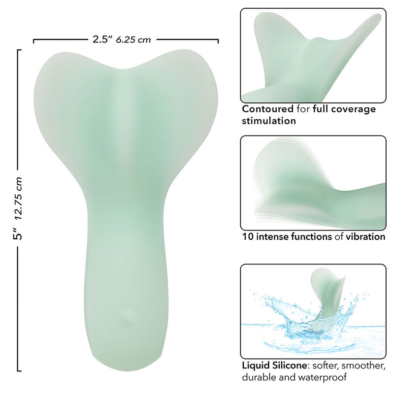 CalExotics Pacifica Tahiti Aqua vibratore silicone