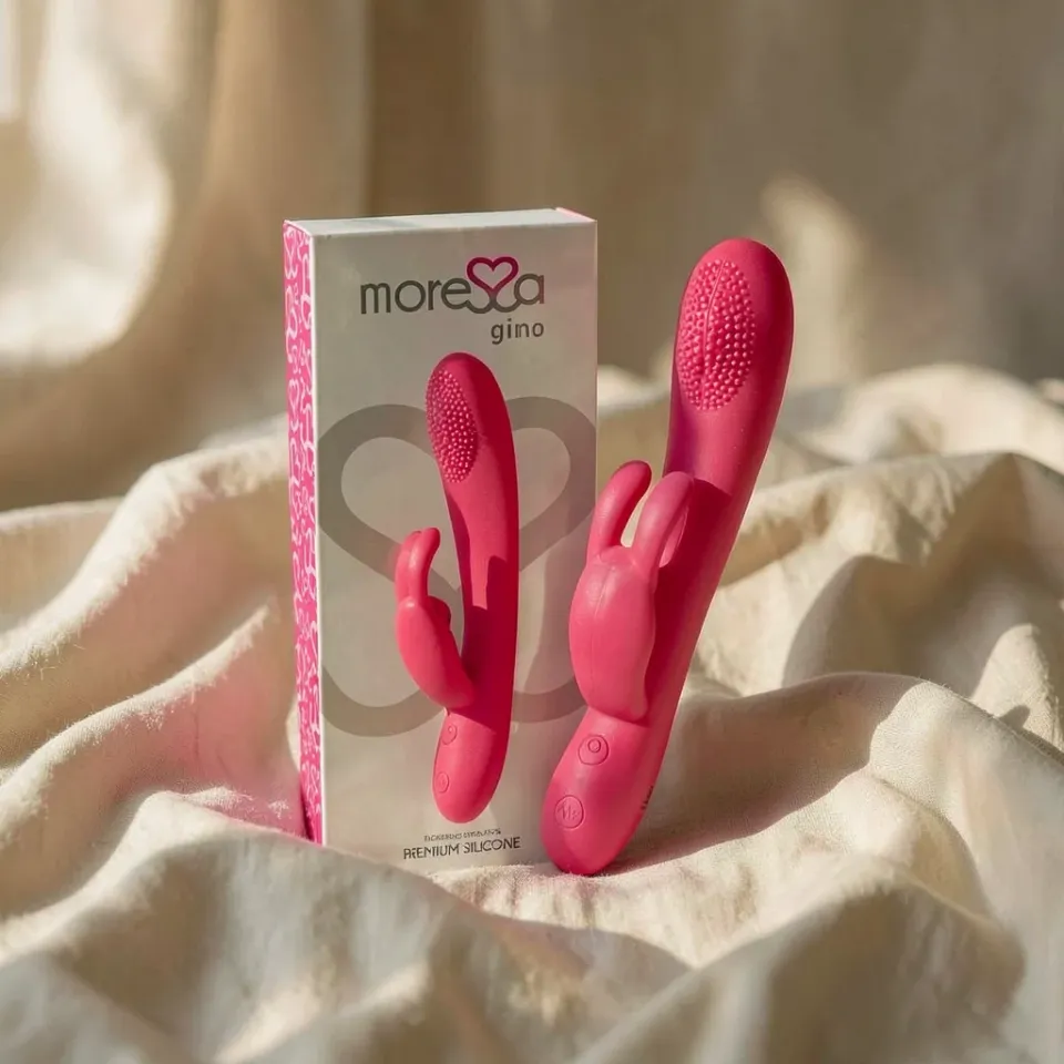Moressa Gino vibratore punto G silenzioso ricaricabile