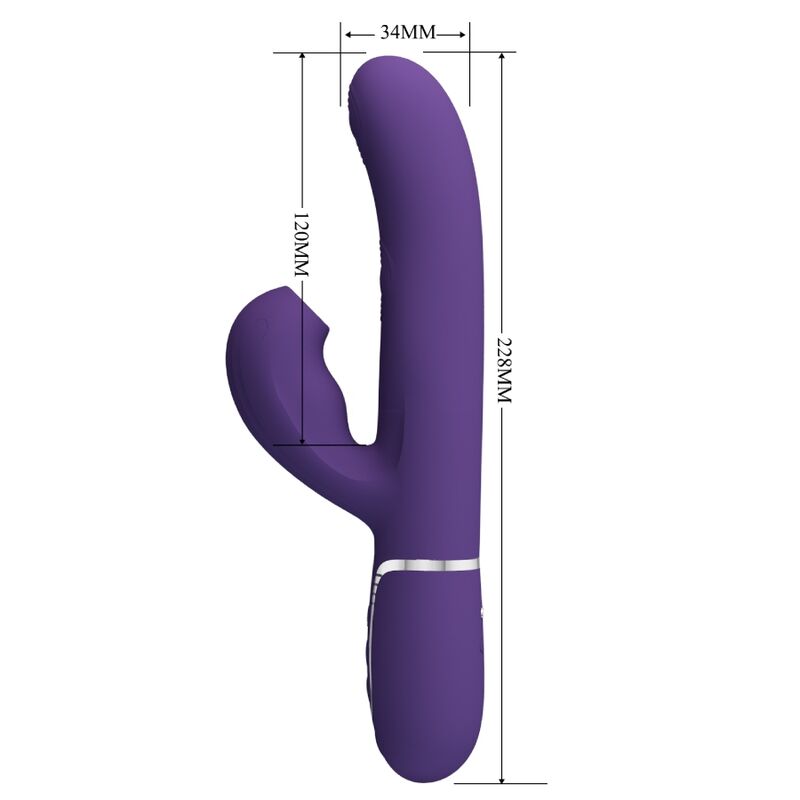 Pretty Love Perlita vibratore rabbit punto G viola
