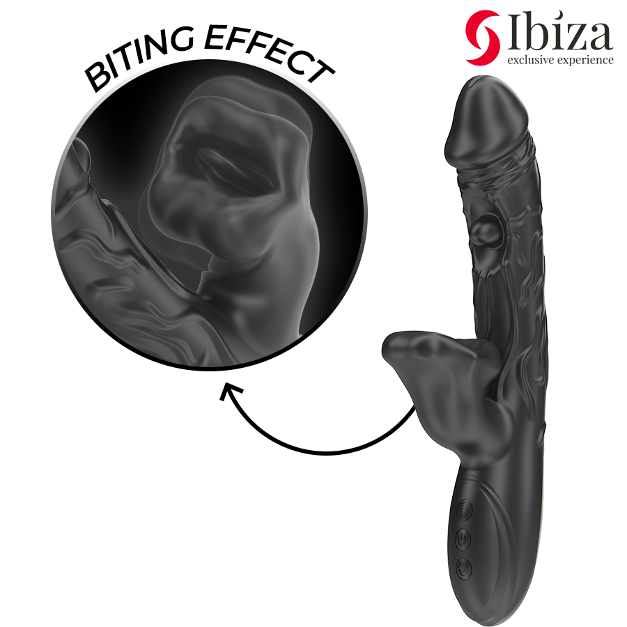 Ibiza Orbit vibratore 3 motori con pulsazione clitoridea