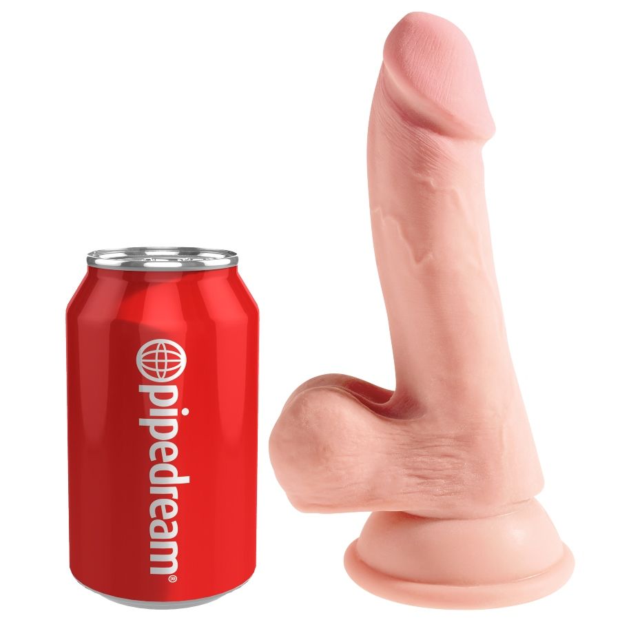 King Cock Plus Triple Density 14 cm dildo realistico con ventosa