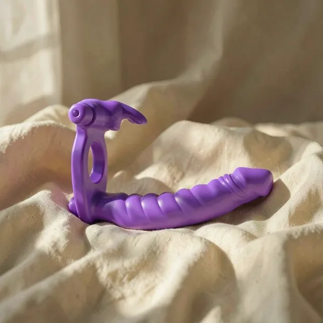 Fantasy C-Ringz Double Penetrator Rabbit anello coppia
