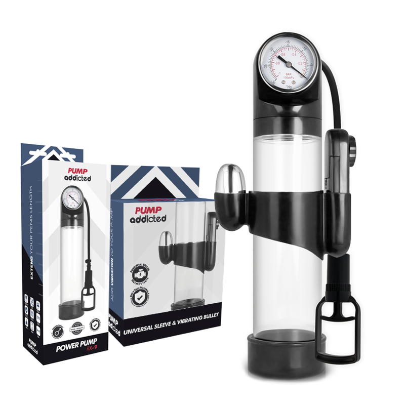 Pump Addicted RX9 pompa pene vuoto con vibratore
