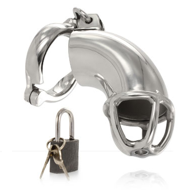 Metal Hard Lancillotto gabbia castità acciaio 45 mm