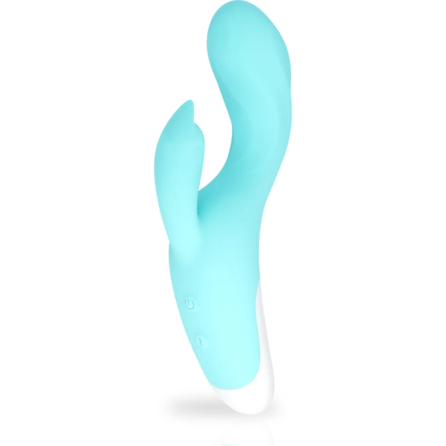 MIA Dresde vibratore rabbit turchese 2 motori