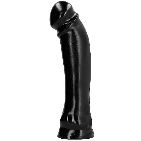 All Black Dong dritto 33 cm dildo grande rilievo